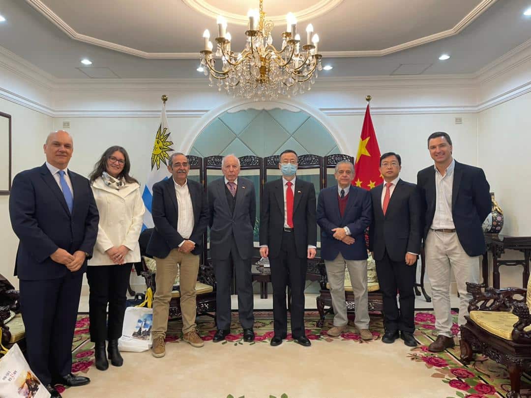 DESPEDIDA DEL EMBAJADOR DE CHINA EN URUGUAY